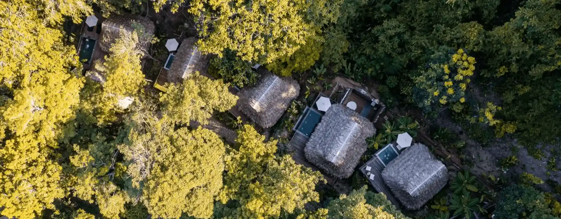 All cabins view at Tewimake Colombia