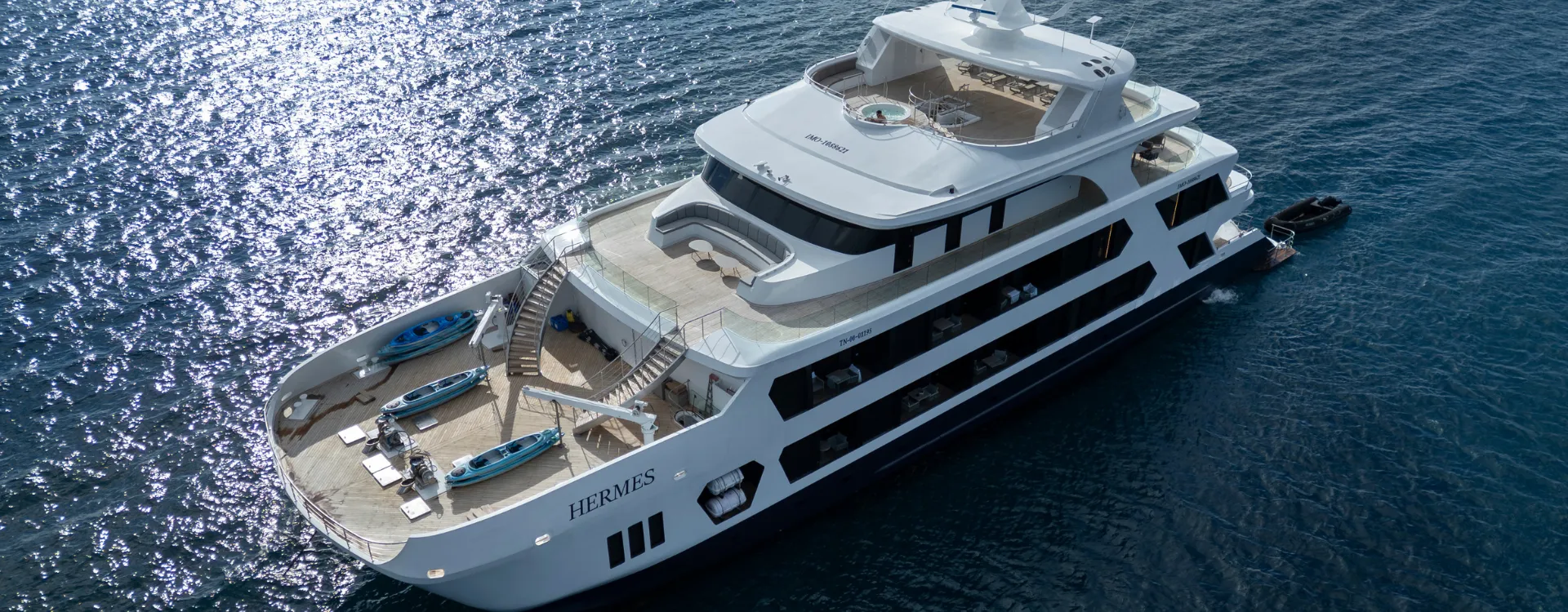 The Hermes Mega Catamaran Galapagos