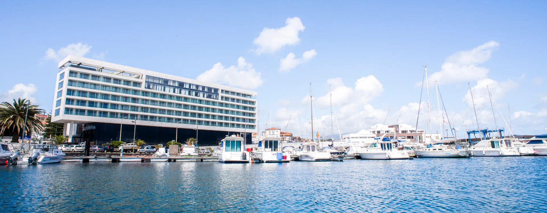 The Octant Ponta Delgada across the Marina