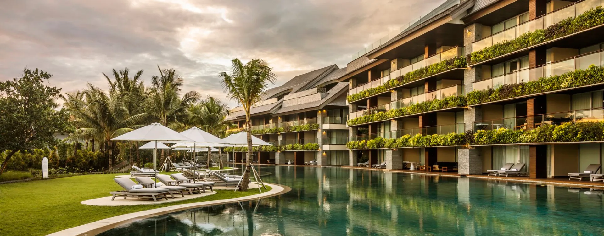 Communal pool at COMO Canggu Bali