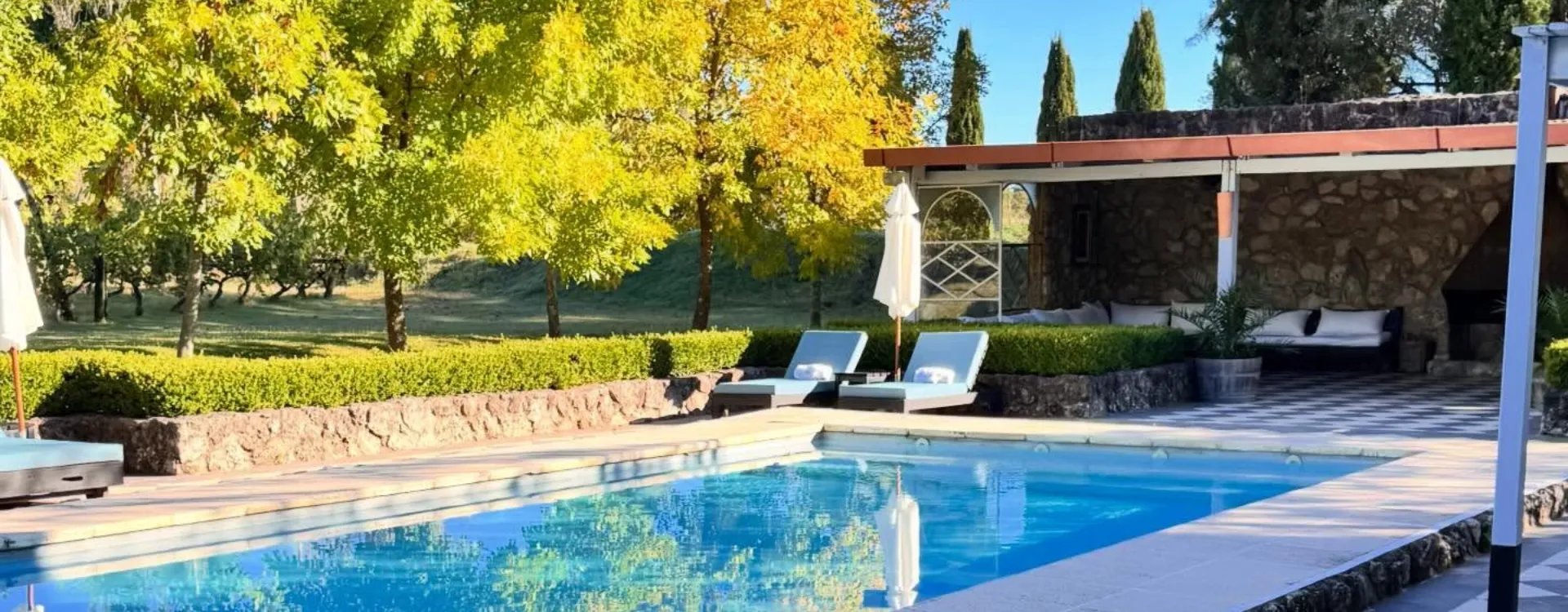Pool at Narbona Wine Hotel