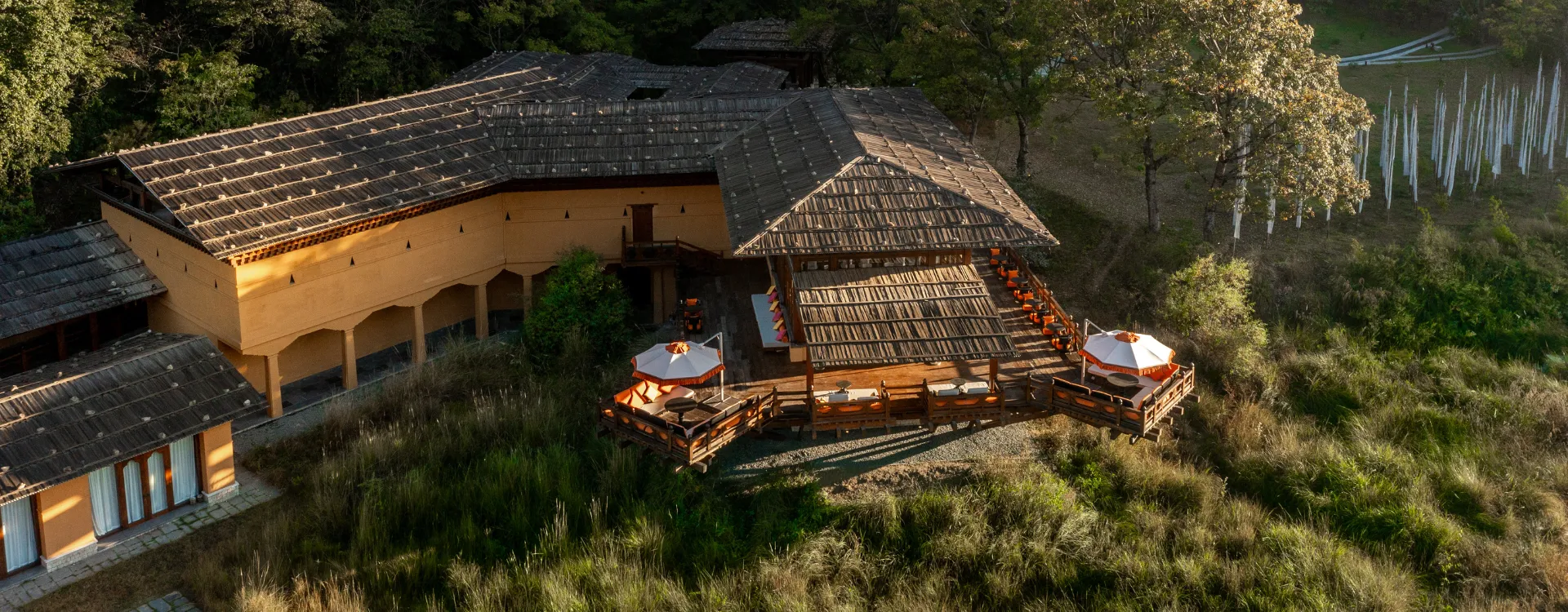 Exterior of Pemako Punakha in Bhutan