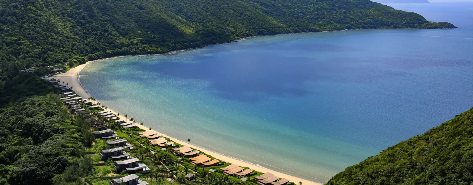 Aerial image of Six Senses Con Dao, Vietnam