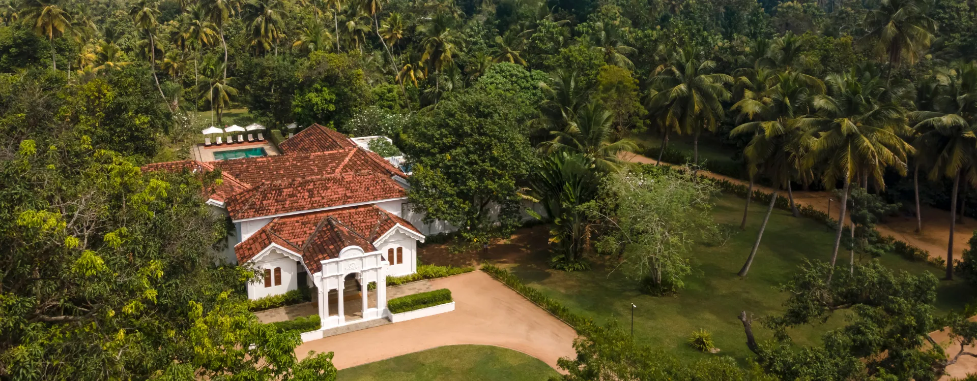 Exterior of Uga Riva in Negombo, Sri Lanka